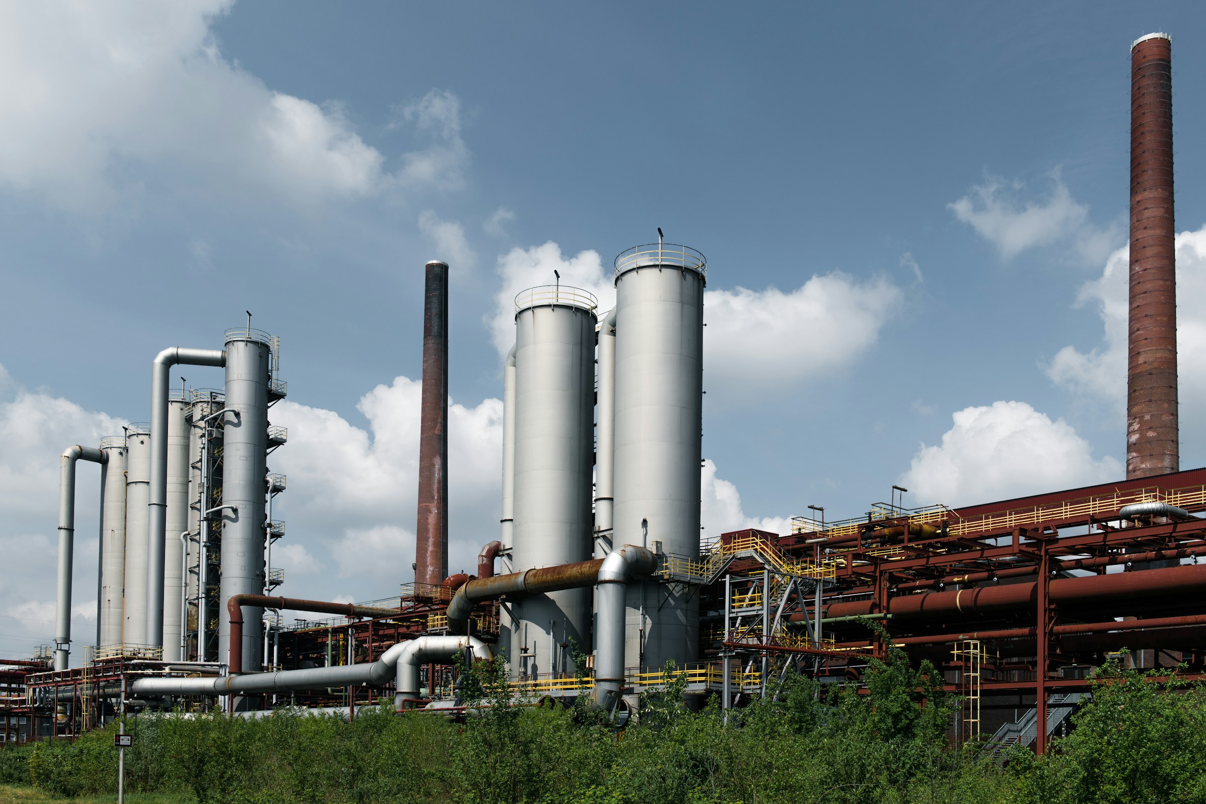 Industrial chemical processing facility
